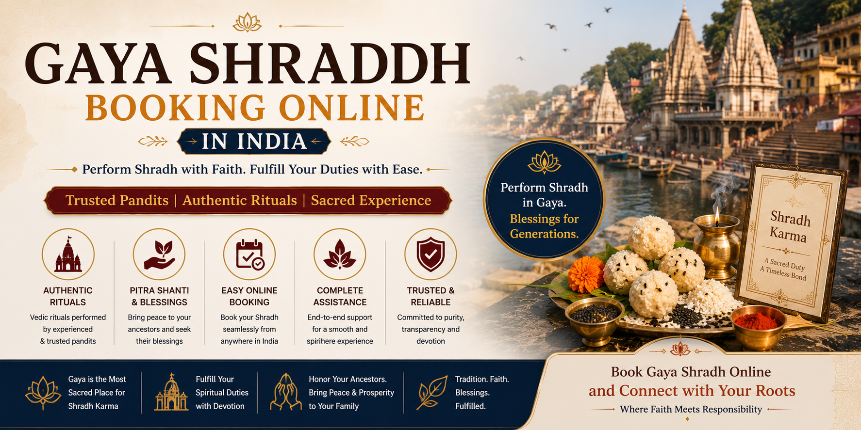 Gaya Shradh Booking Online in India